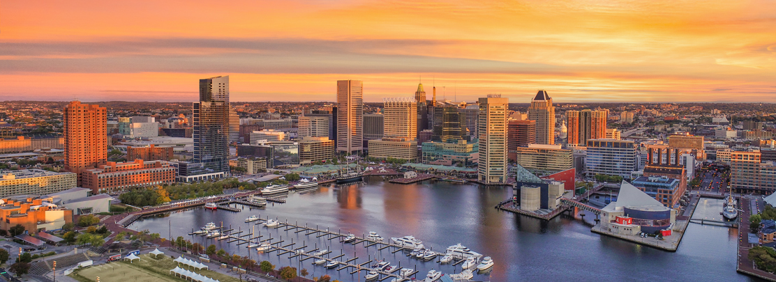 downtown baltimore skyline